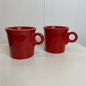 Vintage Fiestaware mugs